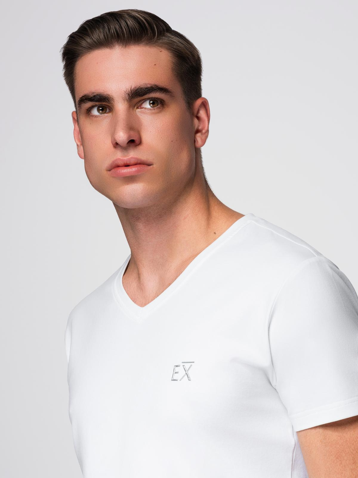 Meeste V-kaelusega T-särk Ombre Clothing - Image 2