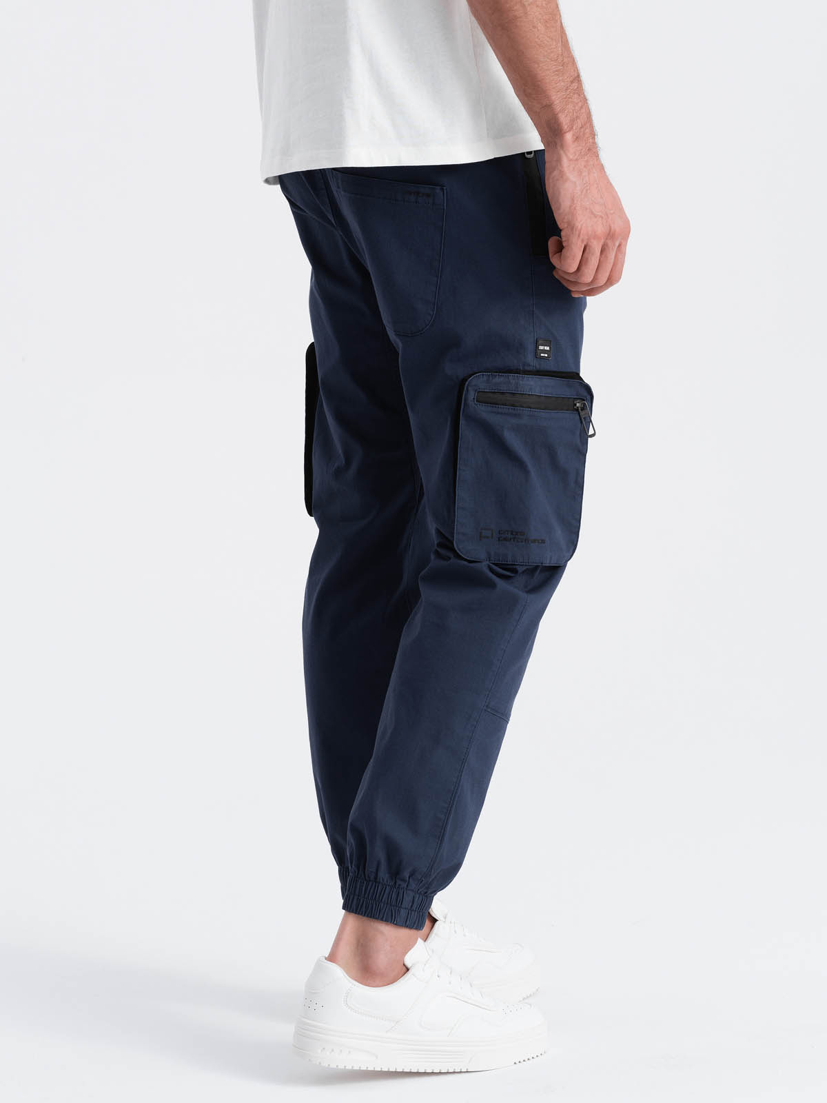 Meeste cargo-stiilis dressipüksid Ombre Clothing - Image 2