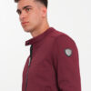Meeste püstkraega biker-stiilis jope Ombre Clothing - Thumbnail Image 2