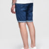 Ombre Clothing meeste teksalühikesed püksid nöörvööga - Thumbnail Image 15