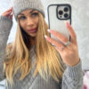 Naiste kootud talvemüts tagasikeeratava äärega Kesi - Thumbnail Image 3