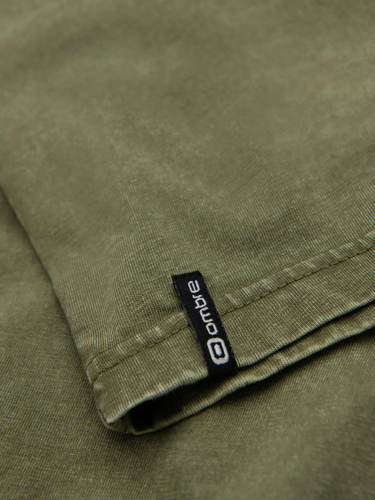 Ombre Clothing meeste nööpidega Henley T-särk - Image 29