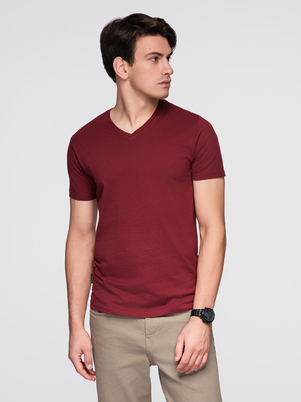 Ombre Clothing meeste V-kaelusega T-särk - Image 59