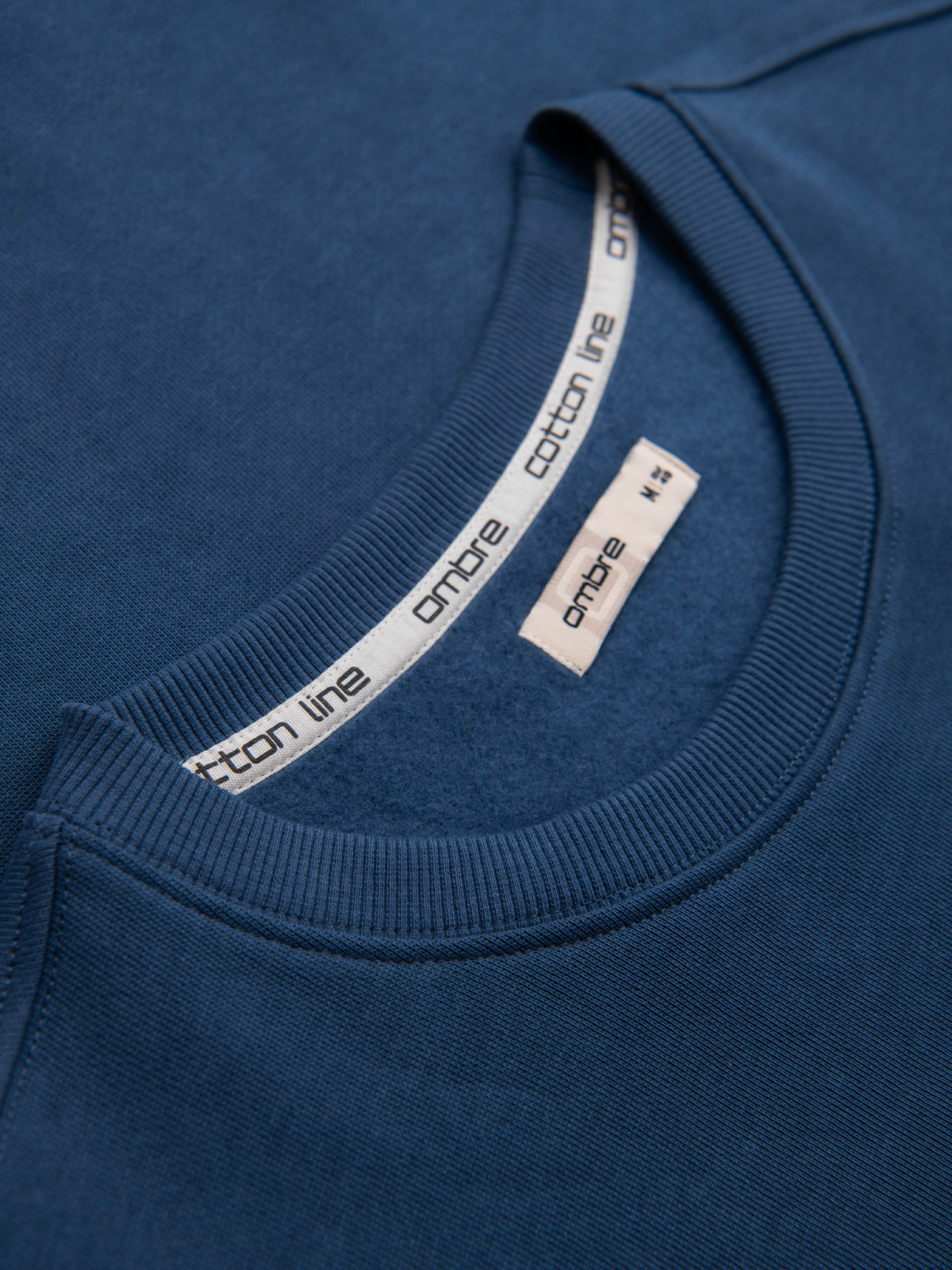 Meeste puuvillane dressipluus ümara kaelusega Ombre Clothing - Image 27
