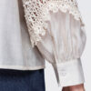 Ombre Clothing pitsidetailidega naiste triiksärk - Thumbnail Image 5