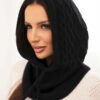 Kootud kapuuts-sall naistele - Thumbnail Image 13