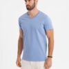 Ombre Clothing meeste V-kaelusega T-särk - Thumbnail Image 86