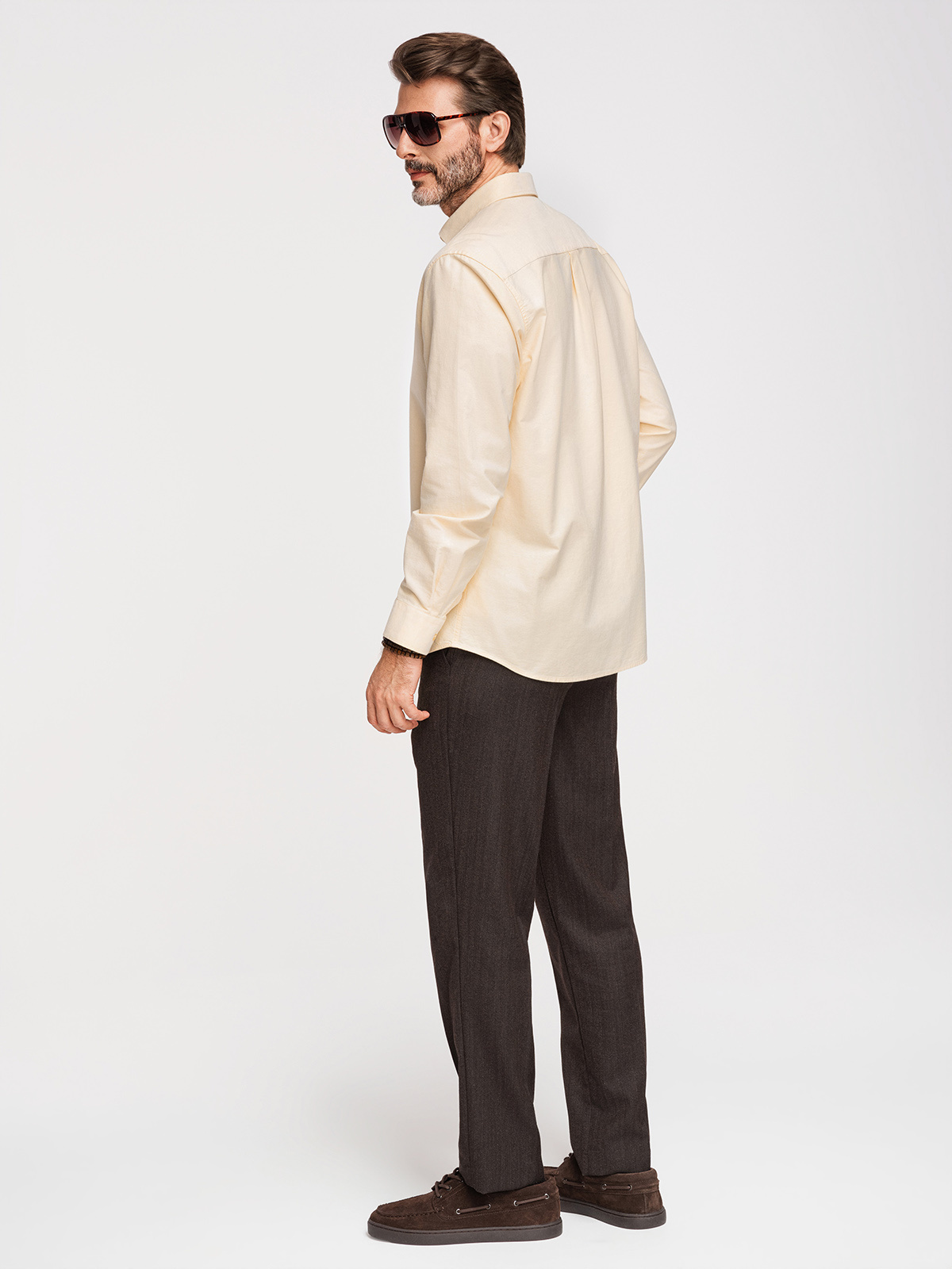 Meeste puuvillane oxford-särk Ombre Clothing - Image 17