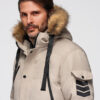 Ombre Clothing meeste talvejope kapuutsiga - Thumbnail Image 43