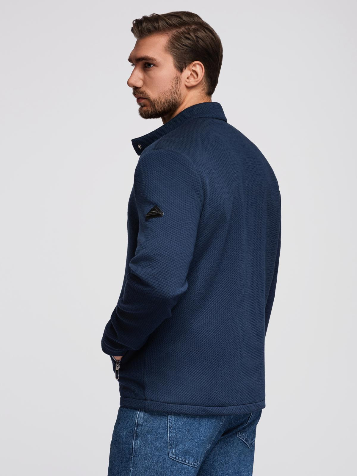 Meeste tõmblukuga püstkraega jakk Ombre Clothing - Image 6