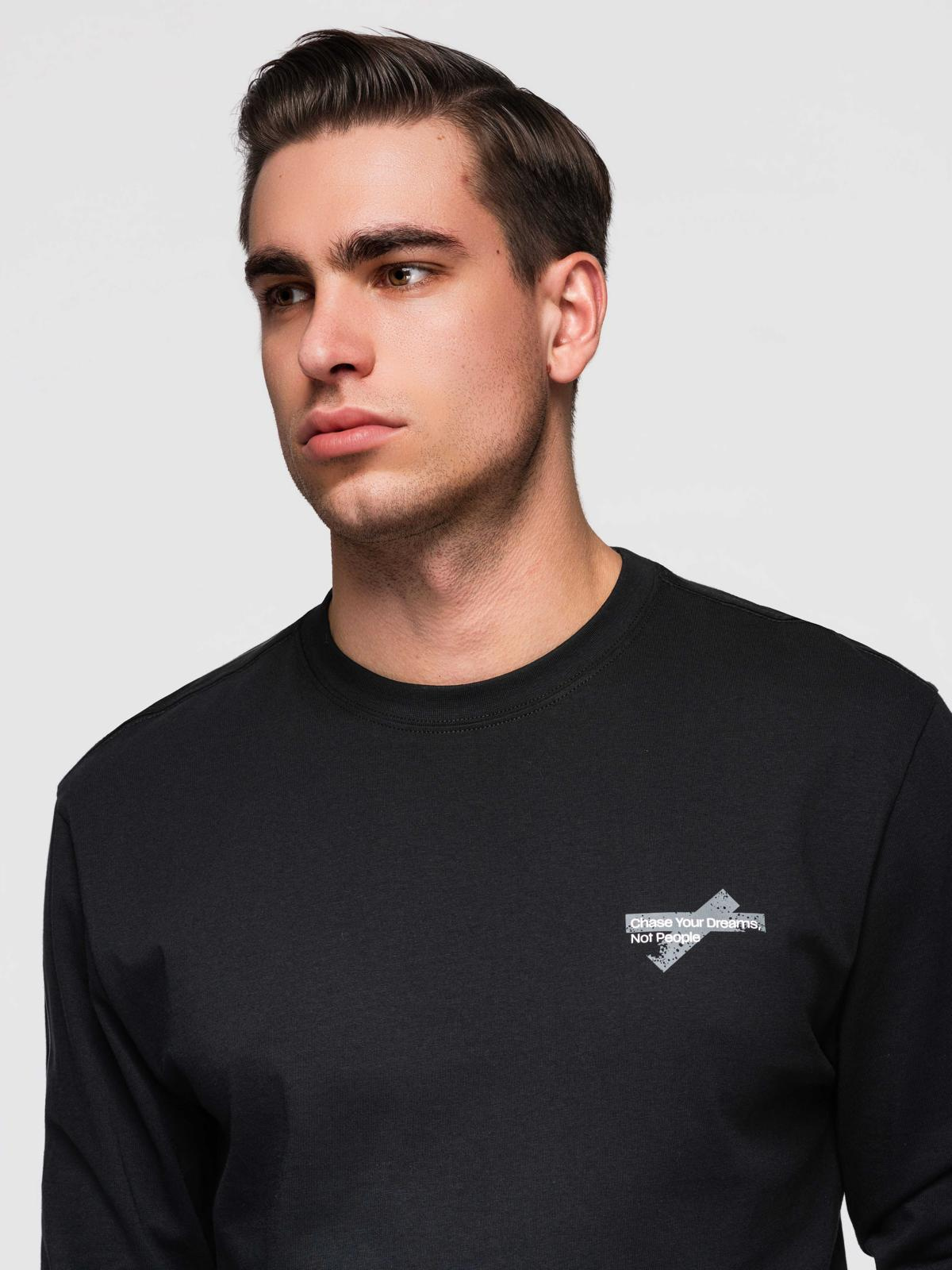 Meeste pikkade käistega T-särk Ombre Clothing - Image 2