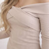 Kesi liibuv minikleit paljaste õlgadega - Thumbnail Image 4
