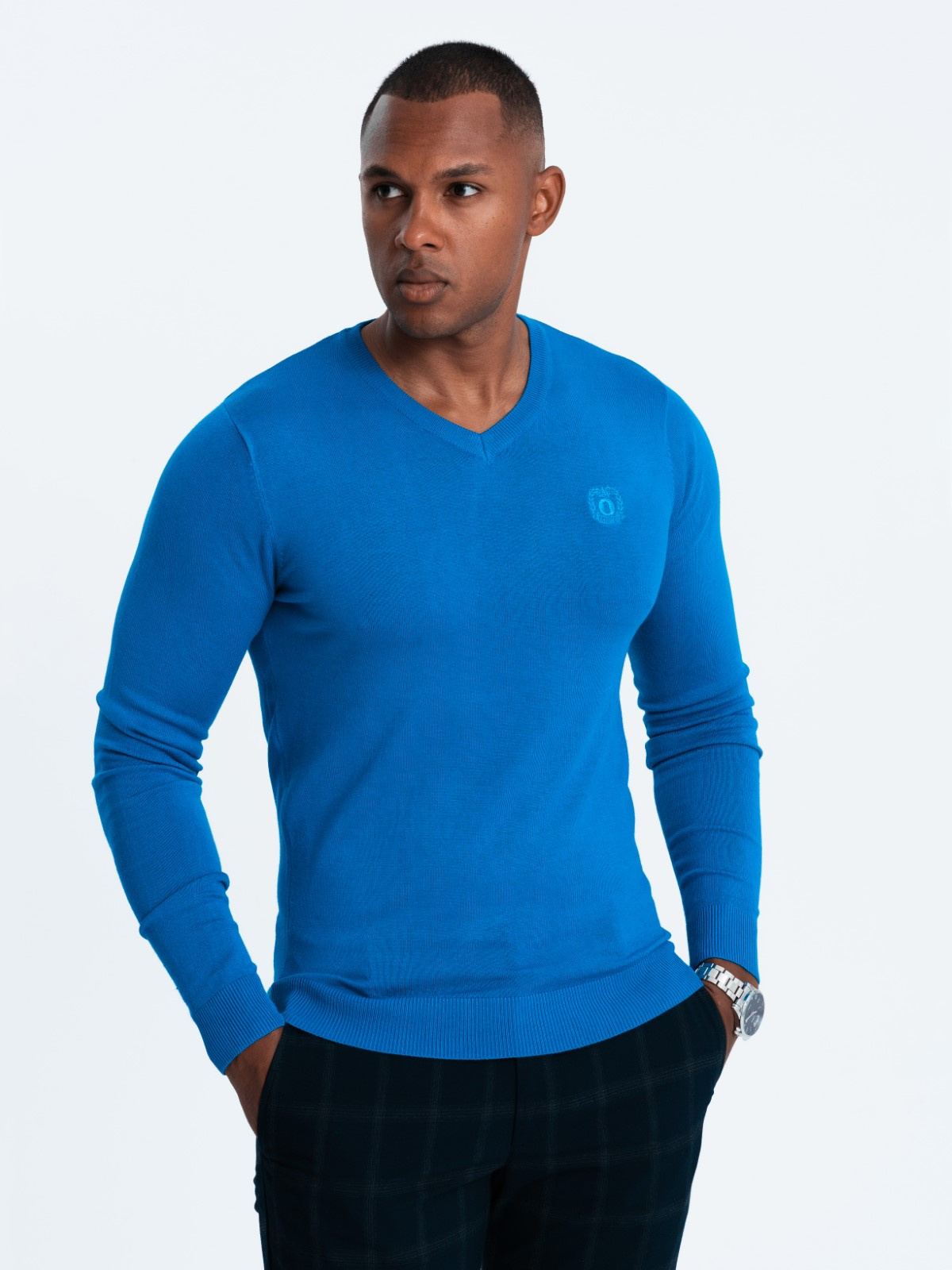 Ombre Clothing meeste V-kaelusega kampsun - Image 33