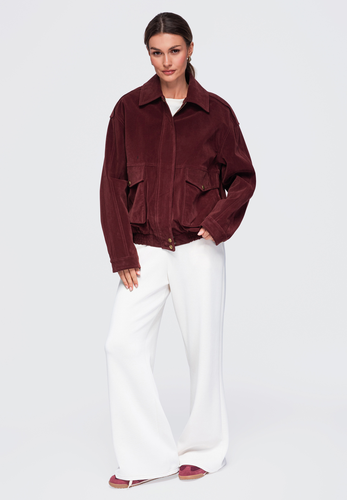 Lühike vaba lõikega naiste jakk Ombre Clothing - Image 9