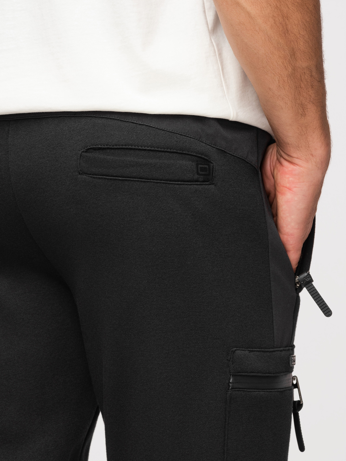 Meeste dressipüksid lukuga taskutega Ombre Clothing - Image 7