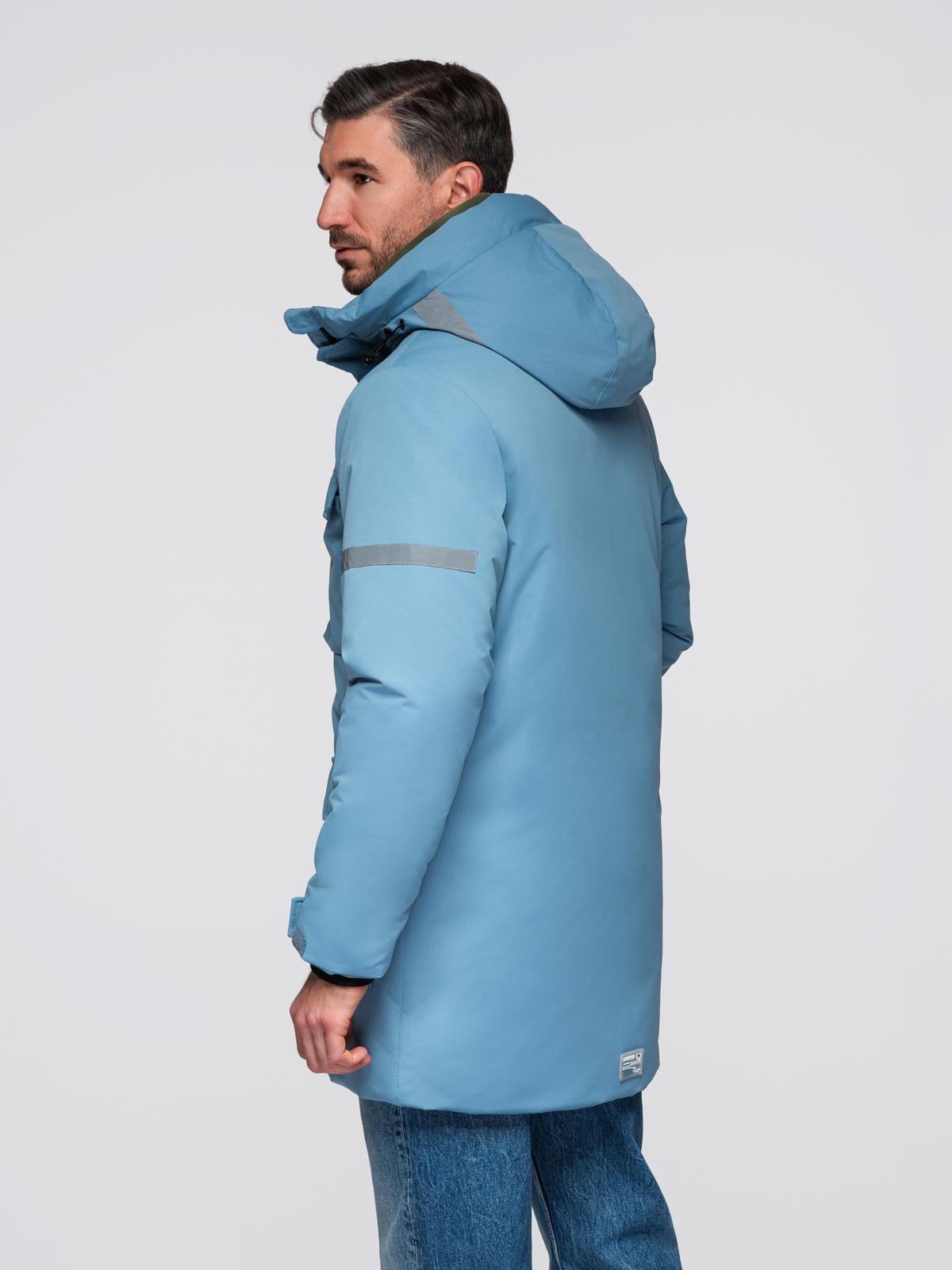 Ombre Clothing meeste kapuutsiga talvejope - Image 36