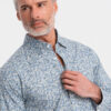 Meeste puuvillane triiksärk Slim Fit - Thumbnail Image 12