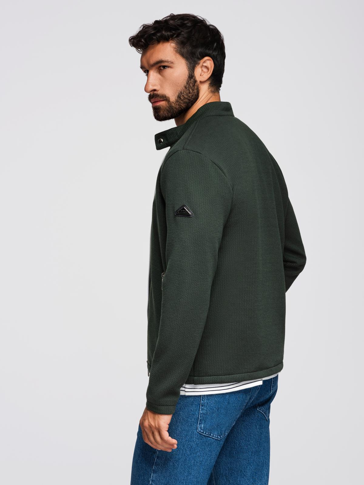 Meeste tõmblukuga püstkraega jakk Ombre Clothing - Image 26