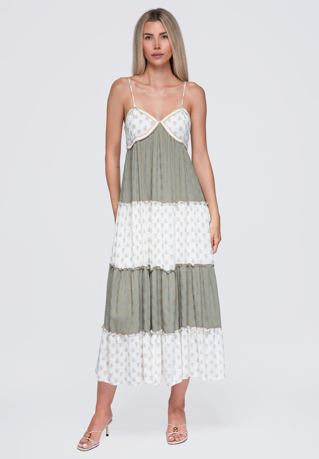 Ombre Clothing naiste kihiline viskoosist maksikleit - Image 6