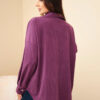 Kesi naiste velvetist oversize-särk - Thumbnail Image 4