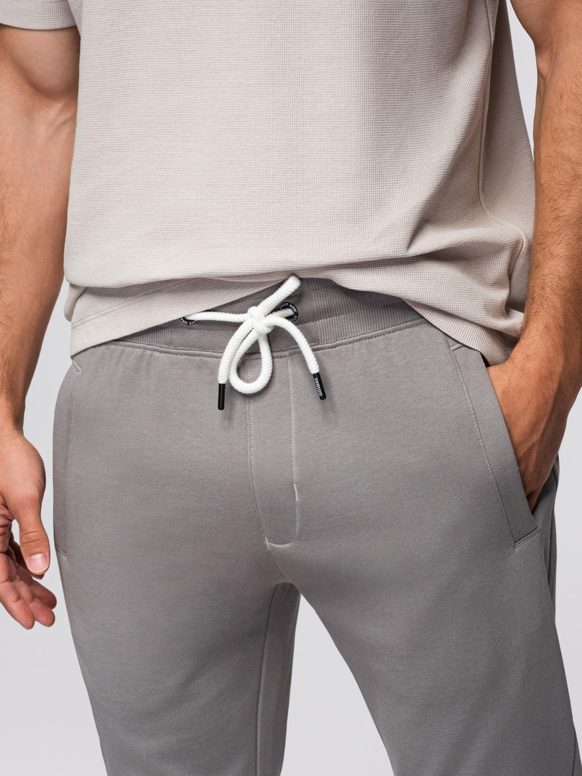 Ombre Clothing meeste puuvillased sirge lõikega dressipüksid - Image 43