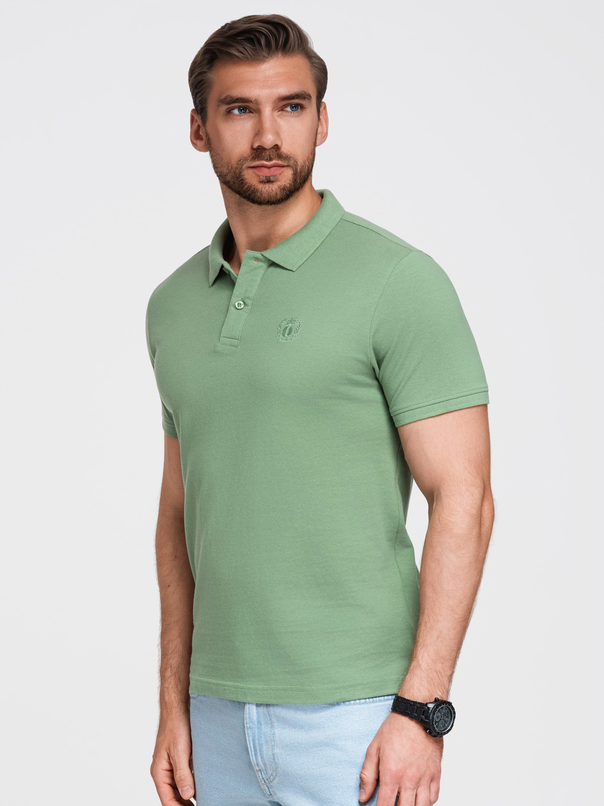 Ombre Clothing meeste puuvillane polosärk - Image 75