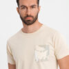 Ombre Clothing meeste T-särk rinnataskuga - Thumbnail Image 2