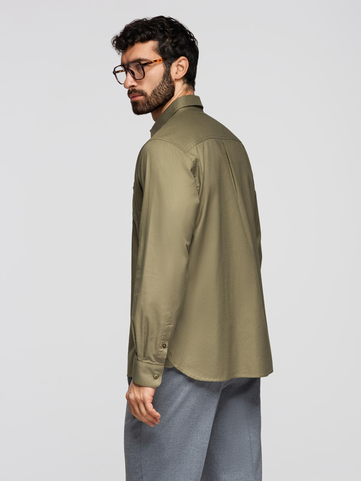 Ombre Clothing meeste triiksärk rinnataskuga - Image 6