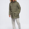 Ombre Clothing pikendatud tegumoega meeste talveparka kapuutsiga - Thumbnail Image 20