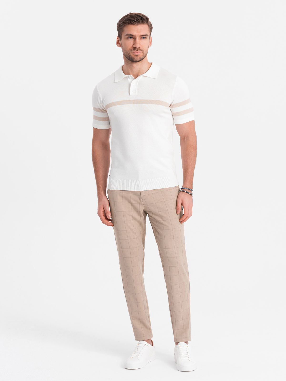 Ombre Clothing meeste ruudulised viigipüksid - Image 9