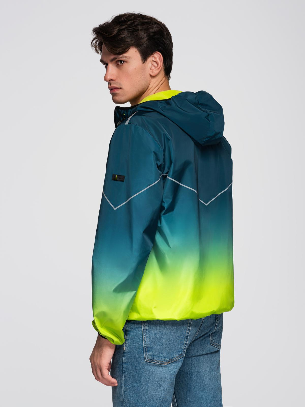Meeste kapuutsiga üleminekujope Ombre Clothing - Image 6
