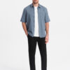 Meeste slim fit chino-püksid Ombre Clothing - Thumbnail Image 12