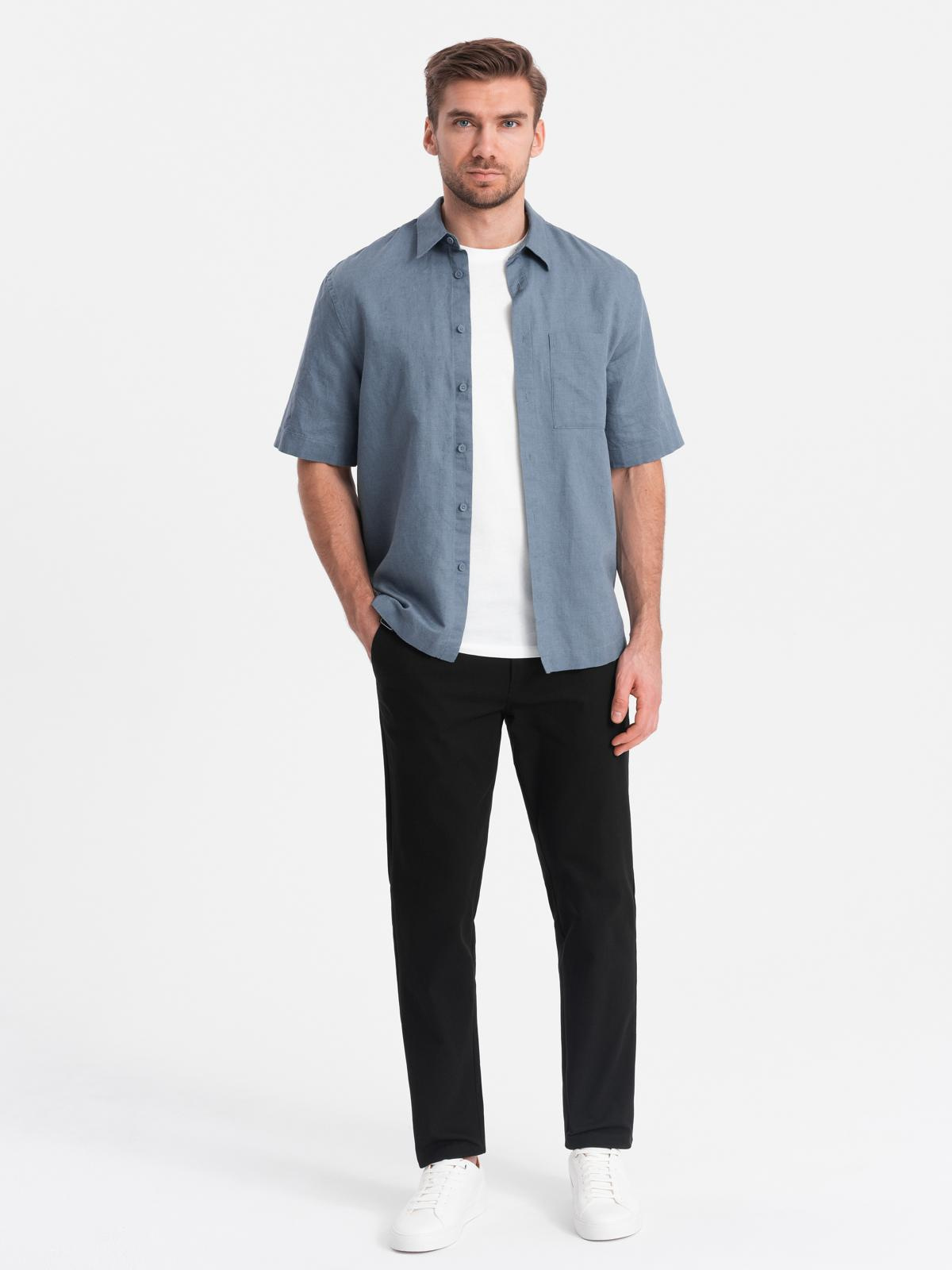 Meeste slim fit chino-püksid Ombre Clothing - Image 12