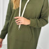 Pikk kapuutsi ja kängurutaskuga dresskleit - Thumbnail Image 21