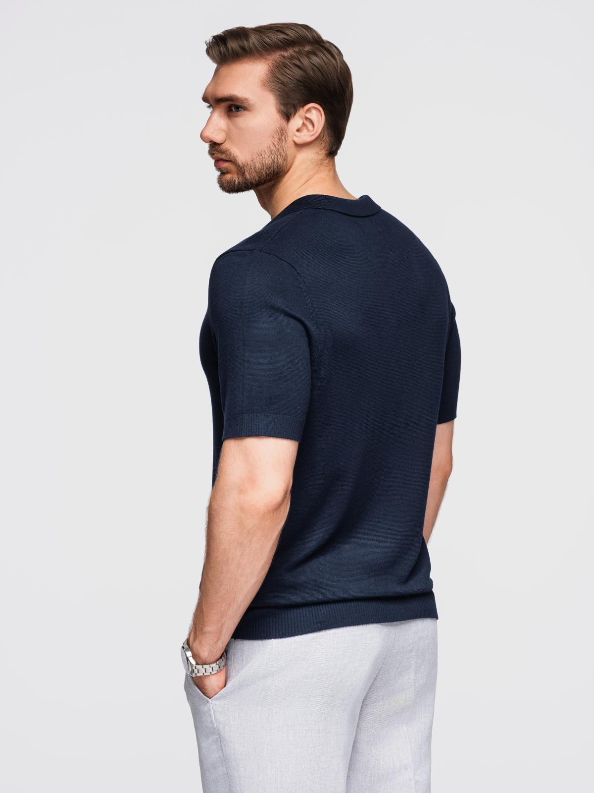 Meeste kootud polosärk Ombre Clothing - Image 5