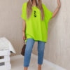 Oversize naiste pluus kaelaehtega Kesi - Thumbnail Image 5