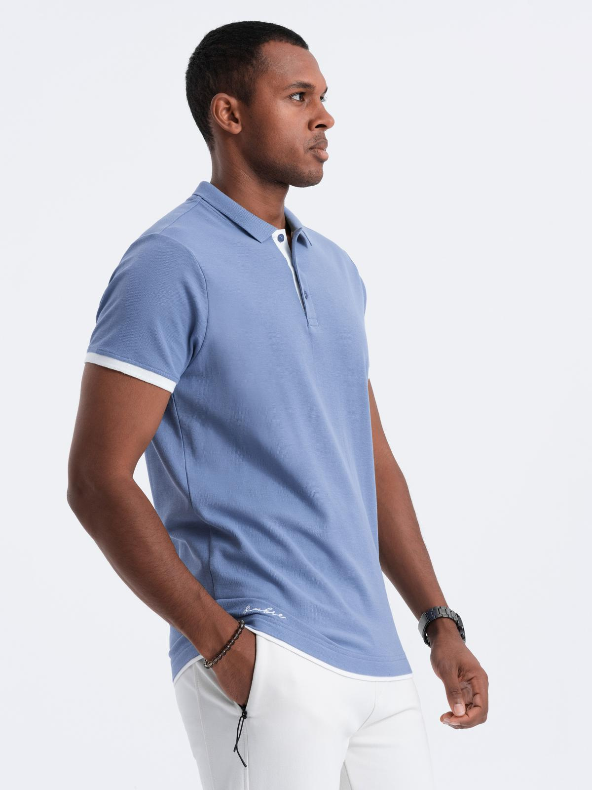Meeste puuvillane polosärk Ombre Clothing - Image 16