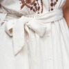 Ombre Clothing linasegune tikandiga midikleit - Thumbnail Image 7