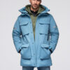 Ombre Clothing meeste kapuutsiga talvejope - Thumbnail Image 5