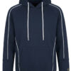 Meeste kapuutsiga dressipluus kontrastsete kantidega Ombre Clothing - Thumbnail Image 8