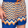 Meeste ujumispüksid Ombre Clothing lainemustriga - Thumbnail Image 2