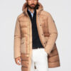 Meeste kapuutsiga tepitud pikem jope Ombre Clothing - Thumbnail Image 13