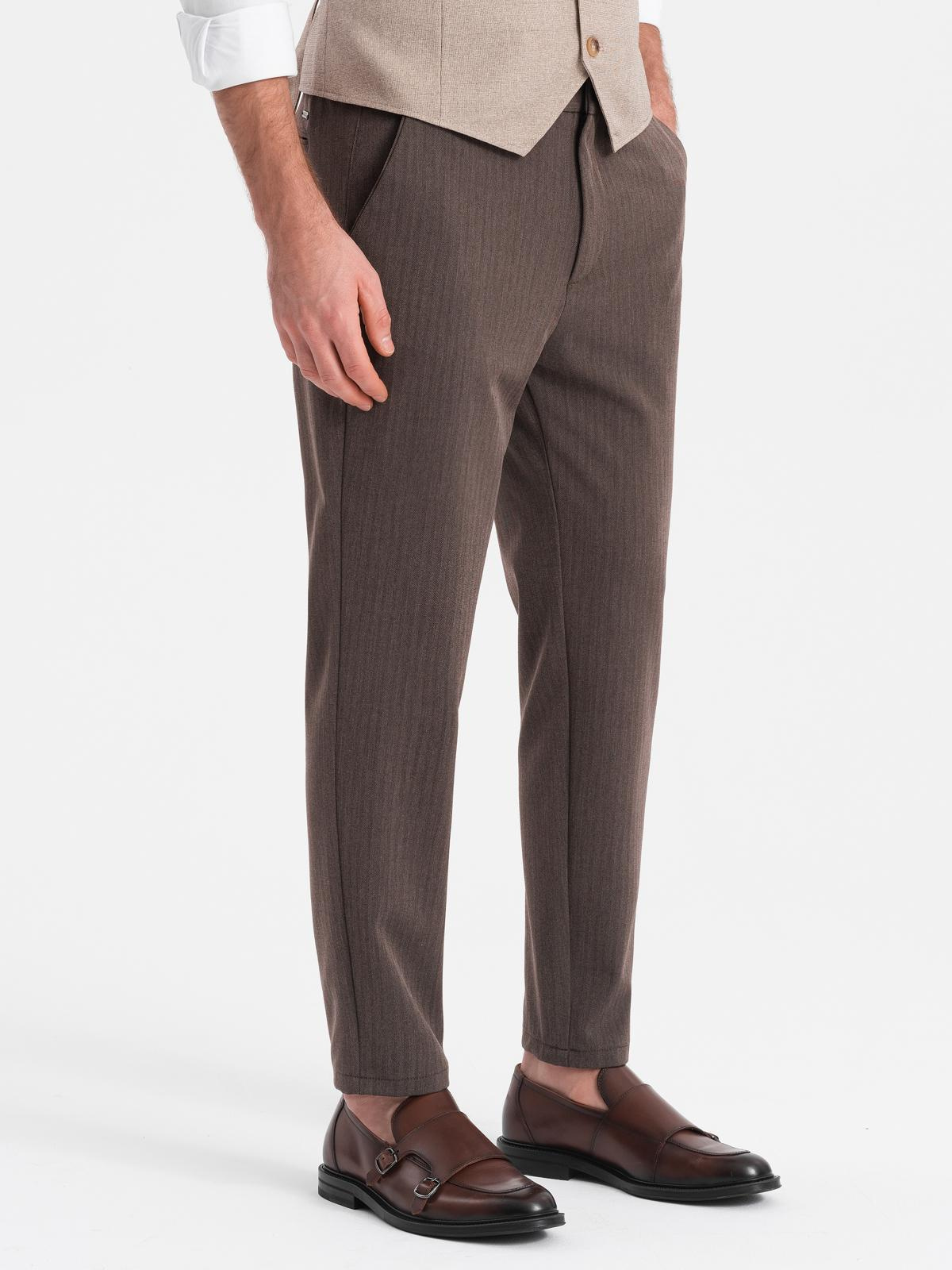 Meeste chino-püksid elastse vöökohaga Ombre Clothing - Image 12