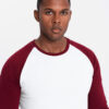 Meeste pikkade raglaanvarrukatega T-särk Ombre Clothing - Thumbnail Image 9