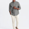 Ombre Clothing linasegused meeste chino-püksid - Thumbnail Image 4