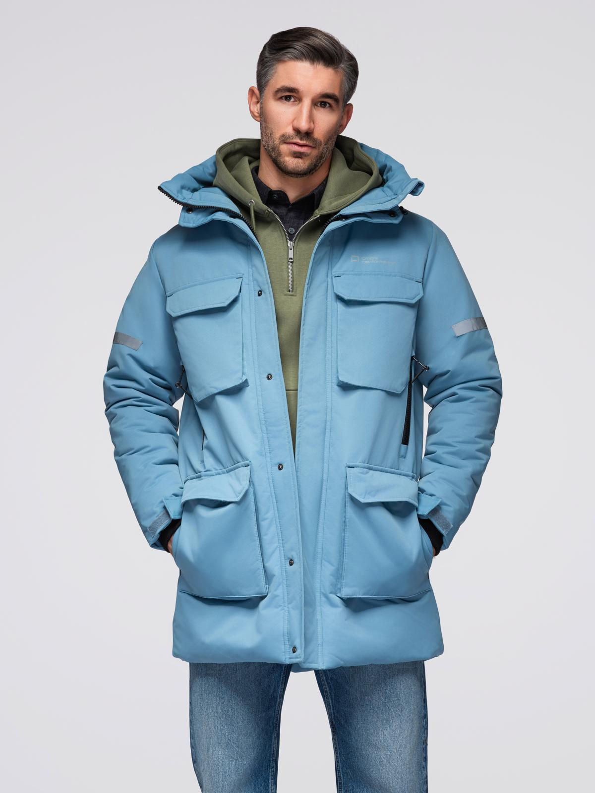 Ombre Clothing meeste kapuutsiga talvejope - Image 69
