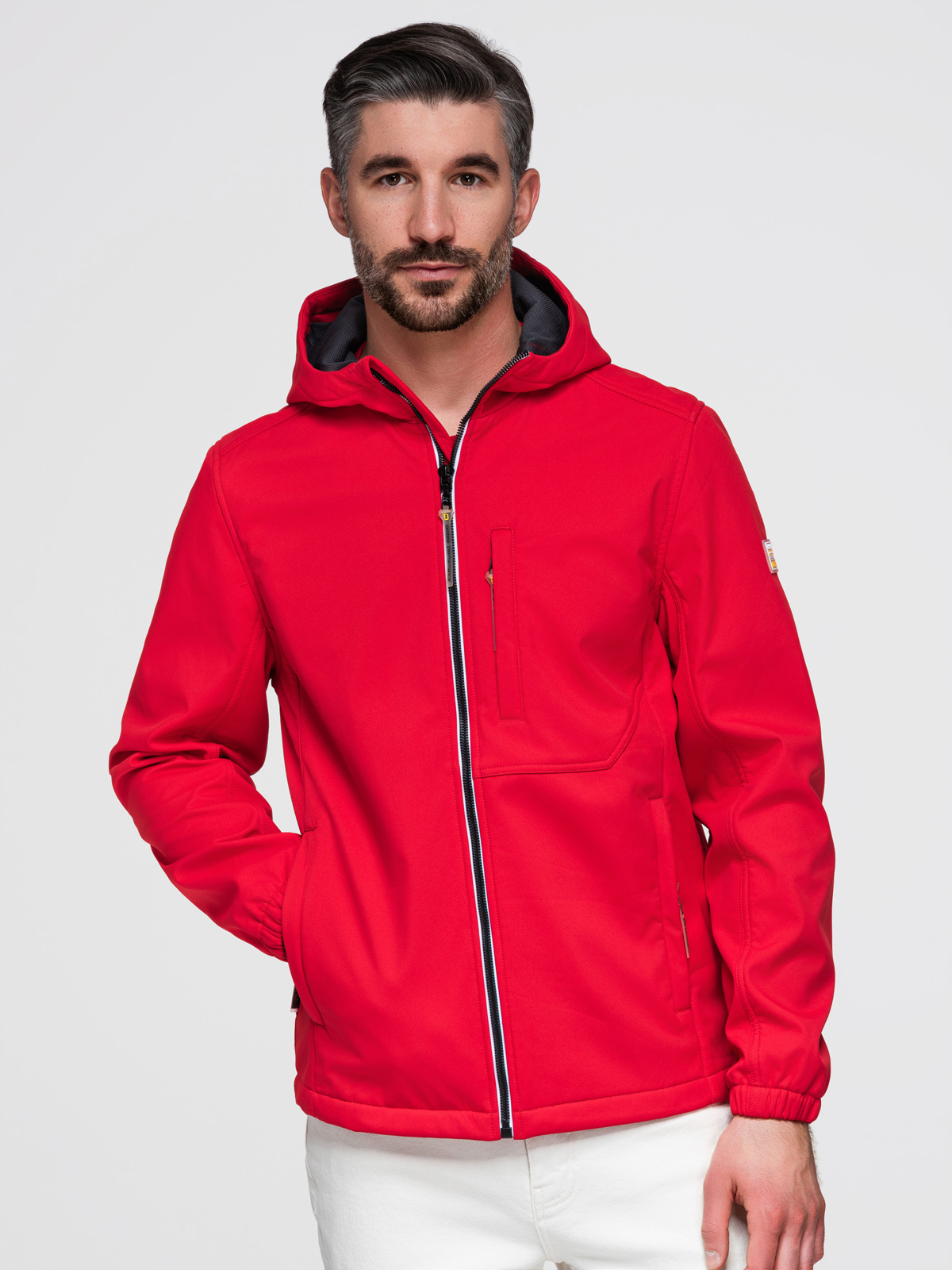 Meeste softshell-jakk Ombre kapuutsiga - Image 35