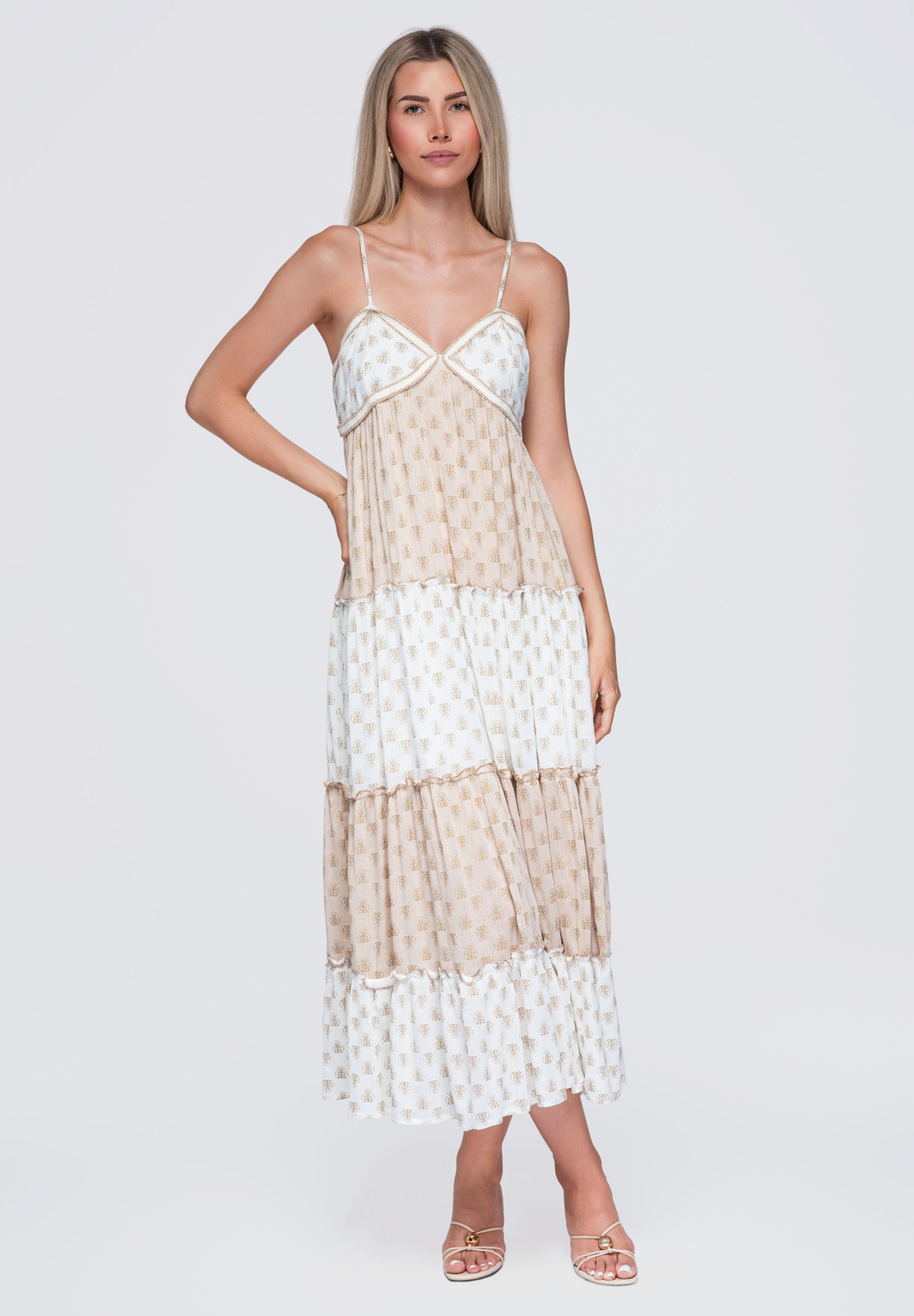 Ombre Clothing naiste kihiline viskoosist maksikleit - Image 7