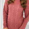 Kesi naiste kootud pullover-kampsun - Thumbnail Image 17