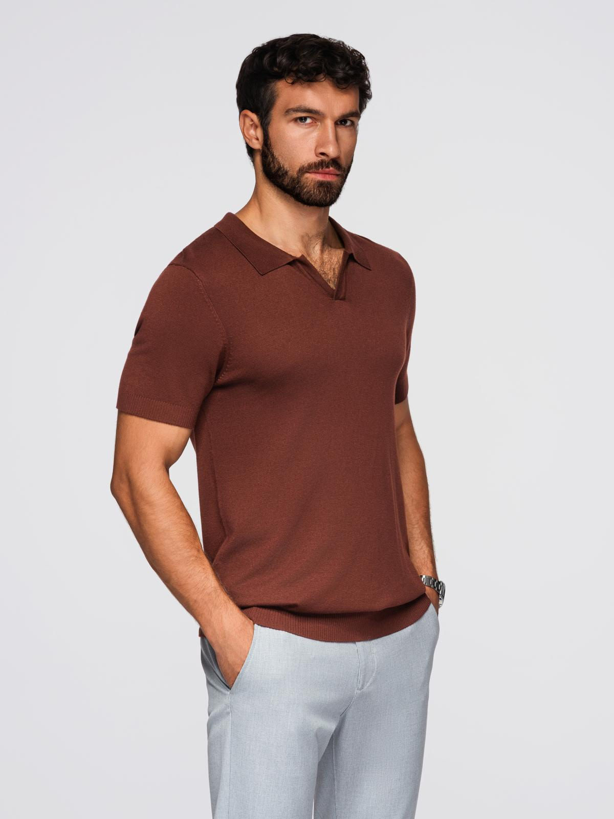 Meeste kootud polosärk Ombre Clothing - Image 17